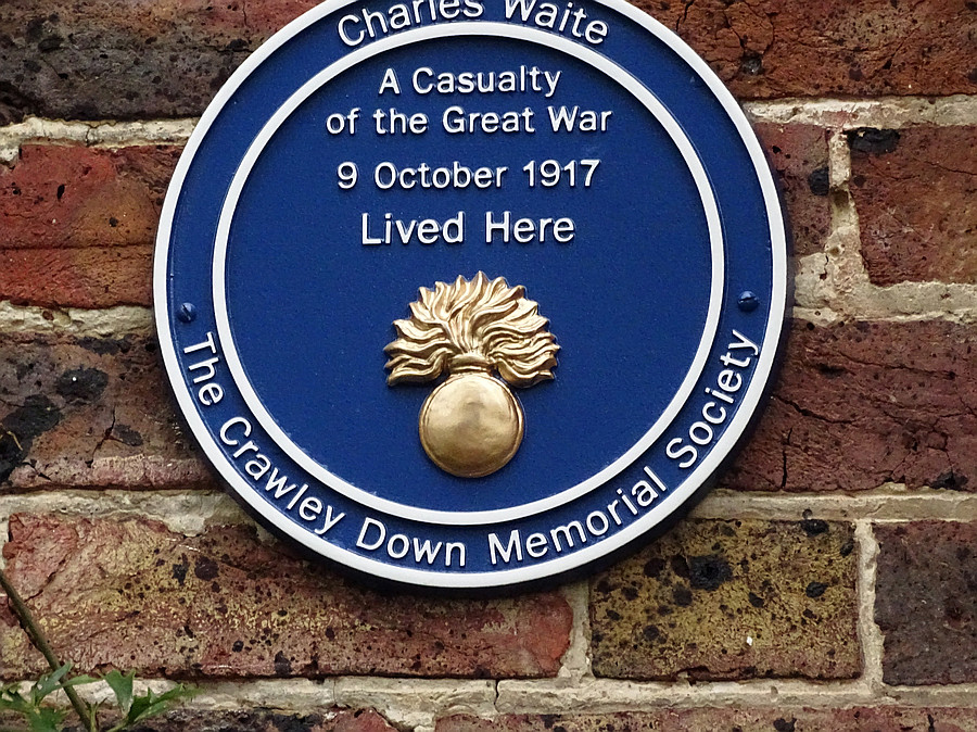 Plaque to Charles Waite